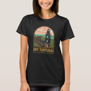 Dry Tortugas Nationalpark Vintages Emblem T-Shirt