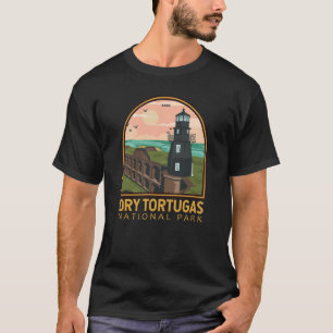 Dry Tortugas Nationalpark Vintages Emblem T-Shirt