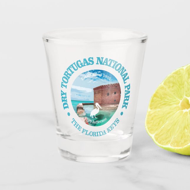 Dry Tortugas NP2 Schnapsglas (Vorderseite)