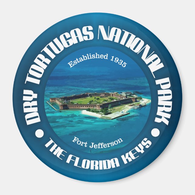 Dry Tortugas NP Magnet (Vorne)