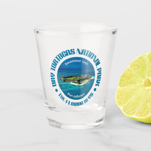 Dry Tortugas NP Schnapsglas (Vorderseite)