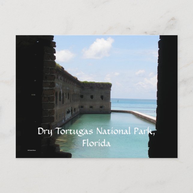 Dry Tortugas Postkarte (Vorderseite)