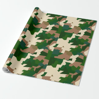 Dry Tundra Camouflage Geschenkpapier