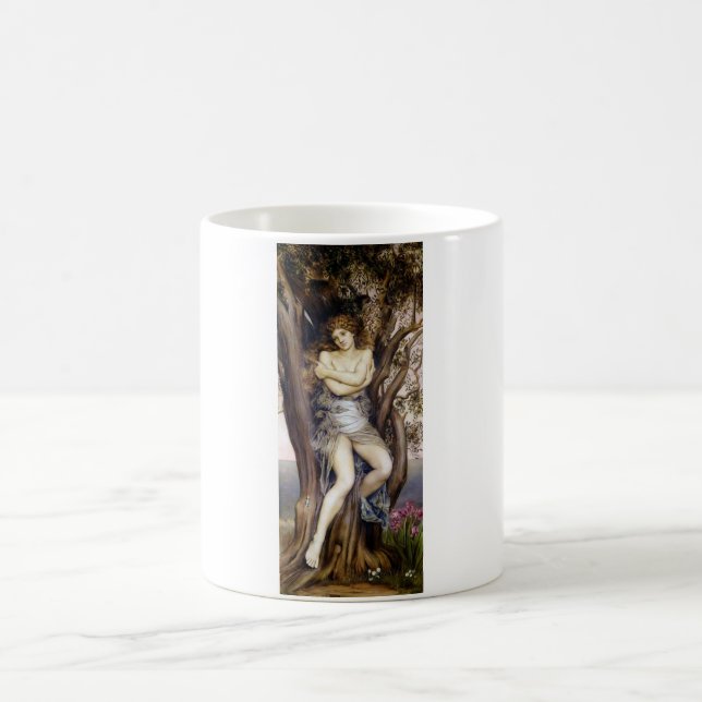 Dryad (Beautiful Tree Nymph) (Griechischer Mythos) Kaffeetasse (Mittel)
