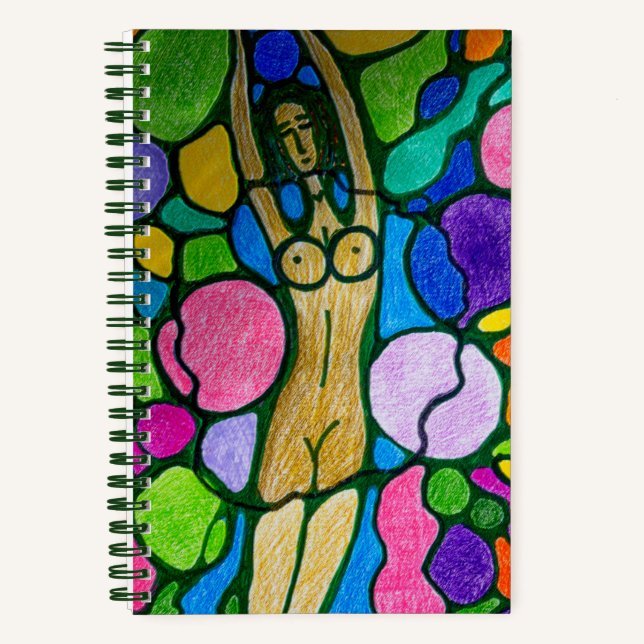 Dryad (Wood Nymph) Notizbuch (Vorderseite)