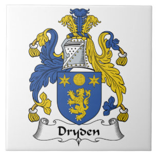 Dryden Familienwappen Fliese