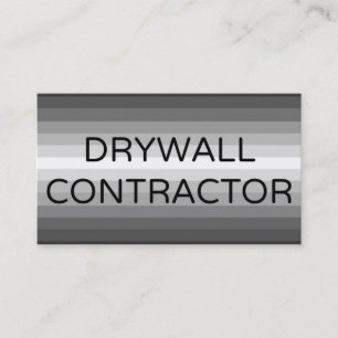 Drywall Contractor Business Card Visitenkarte