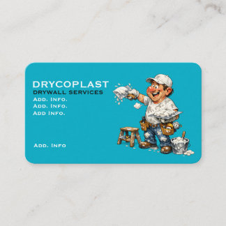 Drywall Service Business Card Visitenkarte