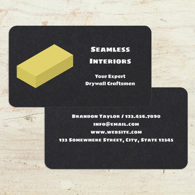 Drywall Visitenkarte (Drywall Business Cards)