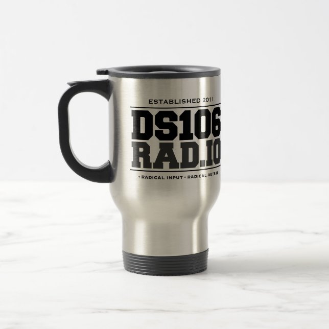 DS106RAD.IO Radikal im Radikal heraus reisen Tasse (Links)