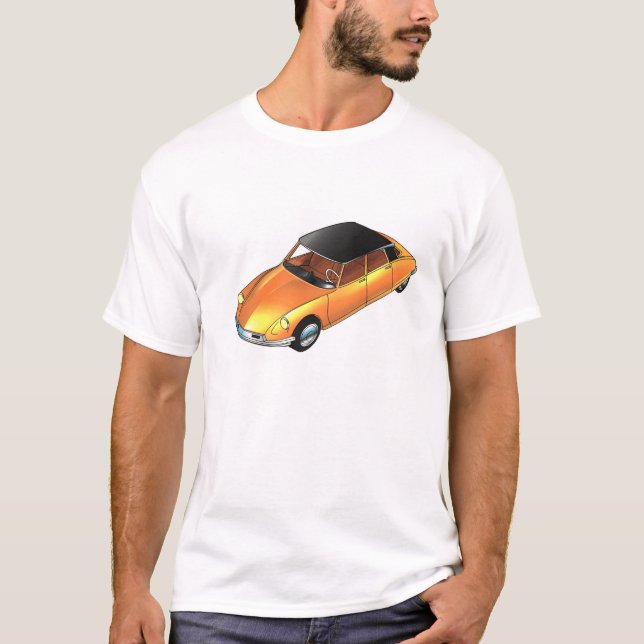DS19 Citroen T-Shirt (Vorderseite)