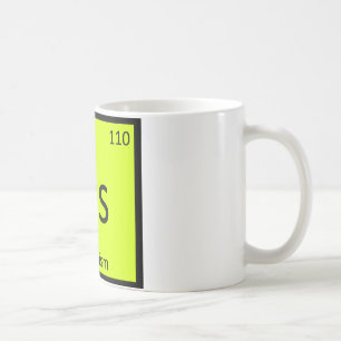 Ds - Dadaismus Kunst Chemie Periodensystem Symbol Tasse