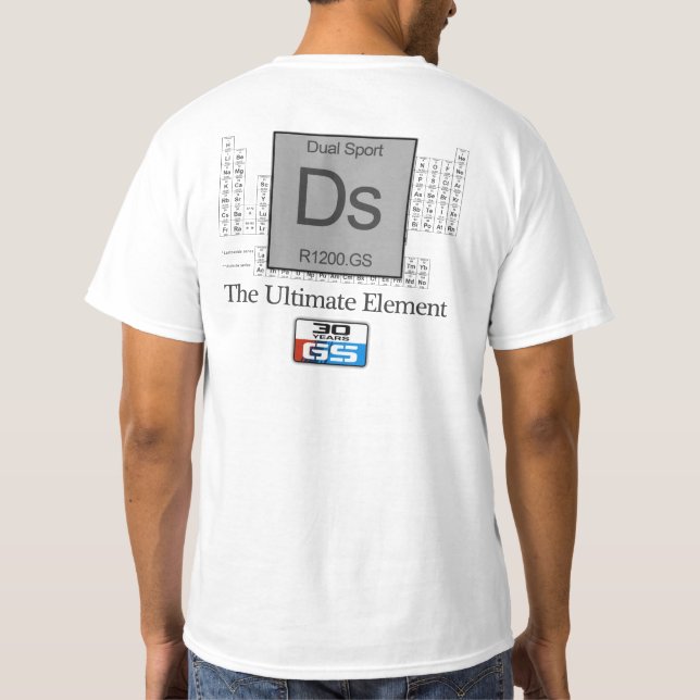Ds das entscheidende Element T-Shirt (Rückseite)