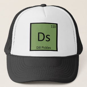 Ds - Dill Pickles Chemistry Periodisches Tabellens Truckerkappe