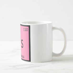 Ds - Diplodocus Dinosaur Chemie Periodensystem Tasse
