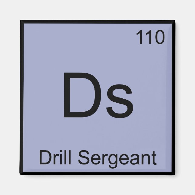 Ds - Symbol-T-Shirt des drillsergeant-chemischen E Magnet (Vorne)
