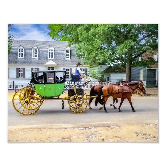 DSC02366-Williamsburg Carriage Fotodruck (Vorne)