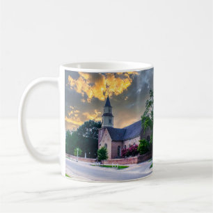 DSC02400-2-Bruton Parrish Church bei Sunset Kaffeetasse