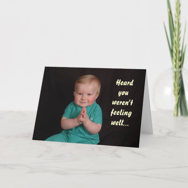 DSC_0081, Hören Sie, Sie waren nicht gut Gefühl... Karte (Vorderseite)