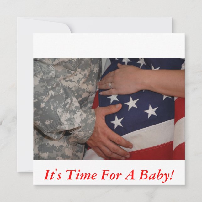 DSC_0293copy, Es ist Zeit für ein Baby! Ankündigung (Vorderseite)