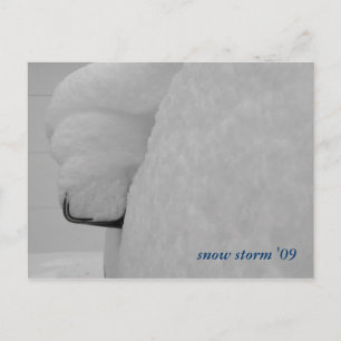 DSCF1089, Schneesturm '09 Postkarte