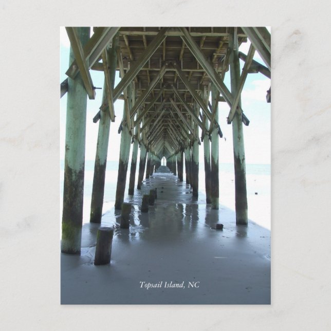 DSCF2806, Topsail Island, NC Postkarte (Vorderseite)