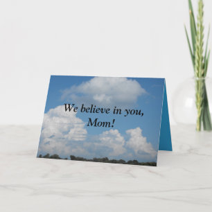 DSCF5732, Wir glauben an Sie, Mama! Dankeskarte