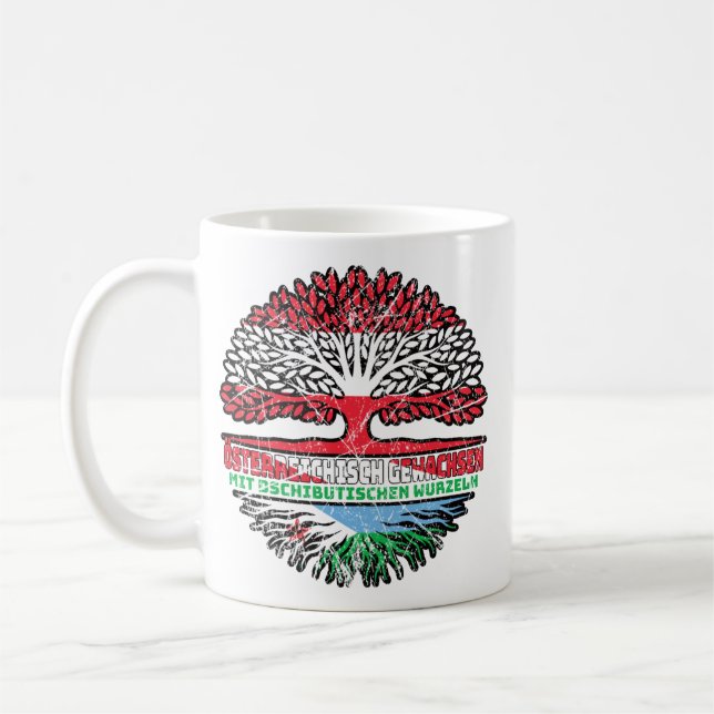 Dschibuti Dschibutisch Österreich Kaffeetasse (Links)
