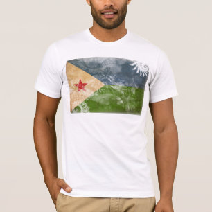 Dschibuti-Flagge T-Shirt