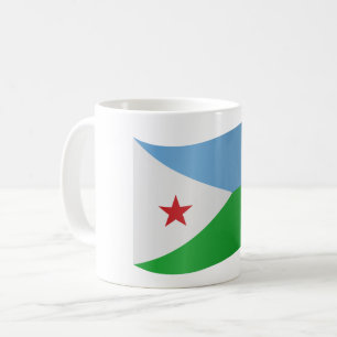 Dschibuti-Flagge Tasse