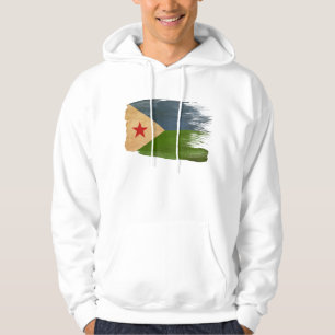 Dschibuti-FlaggeHoodie Hoodie
