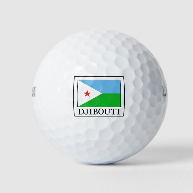 Dschibuti Golfball (Vorderseite)