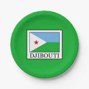 Dschibuti Pappteller