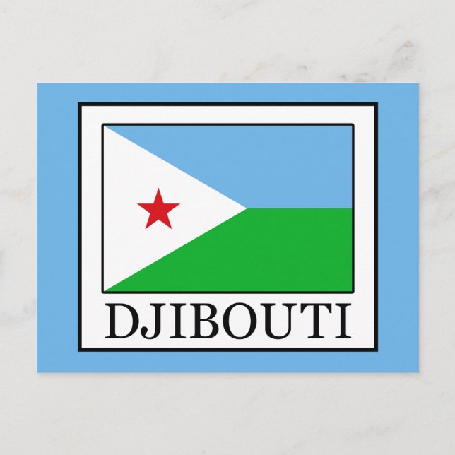 Dschibuti Postkarte (Vorderseite)