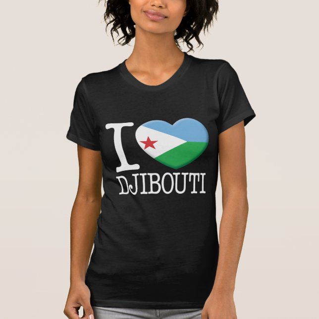 Dschibuti T-Shirt (Vorderseite)
