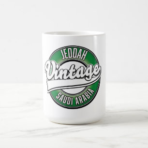 Dschidda Saudi-Arabien Logo Kaffeetasse