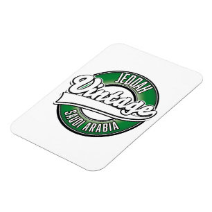 Dschidda Saudi-Arabien Logo Magnet