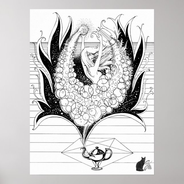 Dschinn Poster (Vorne)
