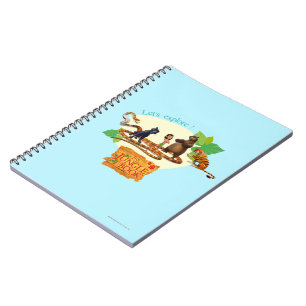 Dschungel-Buch-Gruppe schoss 4 Notizblock