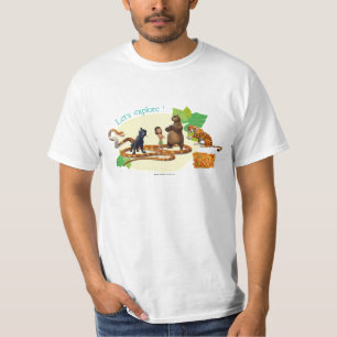 Dschungel-Buch-Gruppe schoss 4 T-Shirt