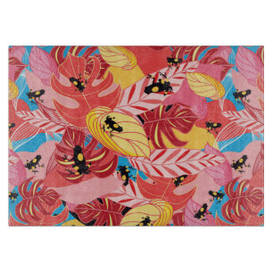 Dschungel-Frösche Schneidebrett