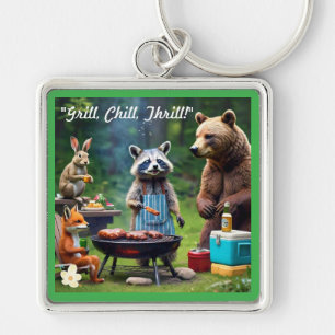 "Dschungel GRILLEN Jam" Schlüsselanhänger