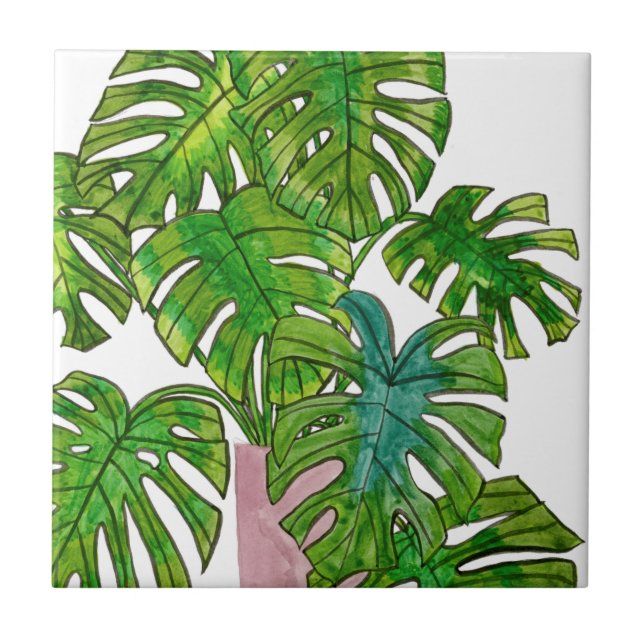 Dschungel I Fliese (Vorderseite)