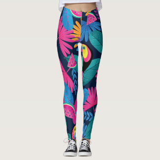 Dschungel-Mischmasch Leggings