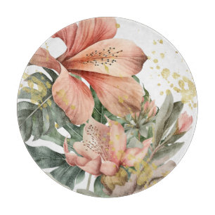 Dschungel-Orchid-Blume Schneidebrett