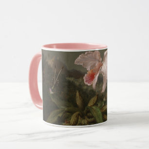 Dschungel-Orchideen und Kolibris Tasse