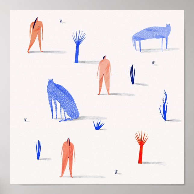 Dschungel Poster (Vorne)