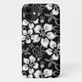 Dschungel-Surf-Muster in Schwarz Case-Mate iPhone Hülle
