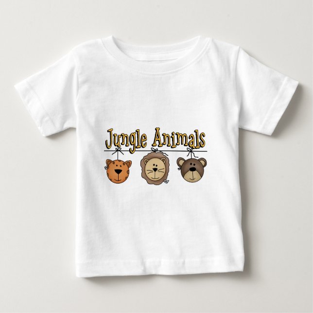Dschungel-Tier-T-Shirts und Geschenke Baby T-shirt (Vorderseite)