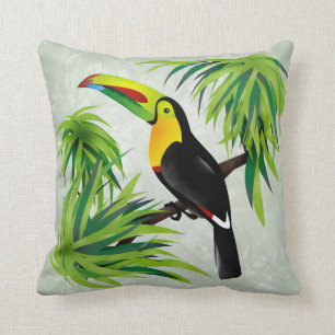 Dschungel Toucan Kissen